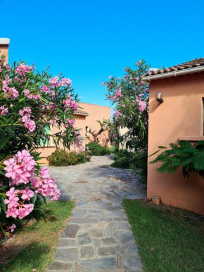 Studio a Poggio Mezzana a 100 m de la plage avec vue sur la mer jardin amenage et wifi